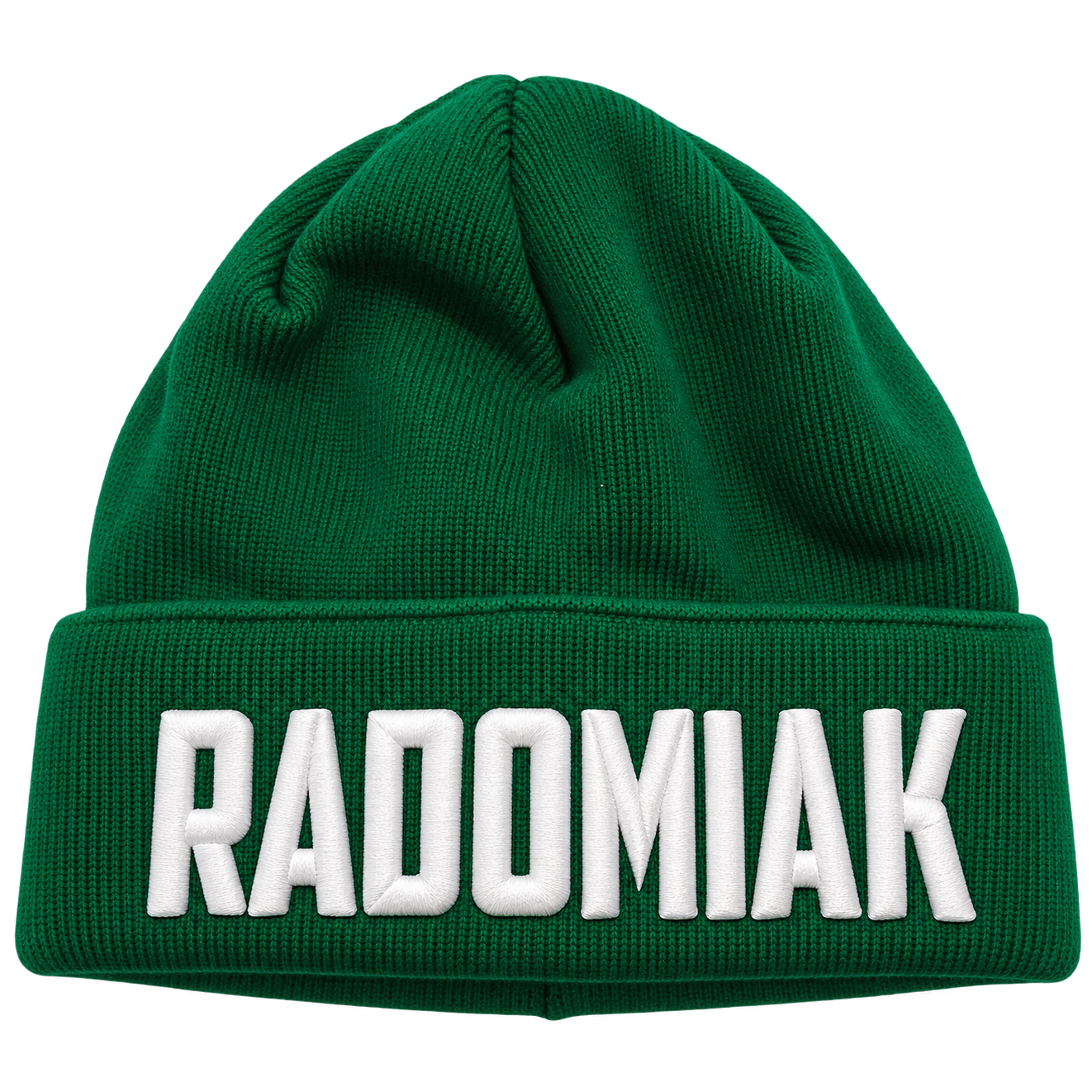 Zielona czapka RADOMIAK z haftem